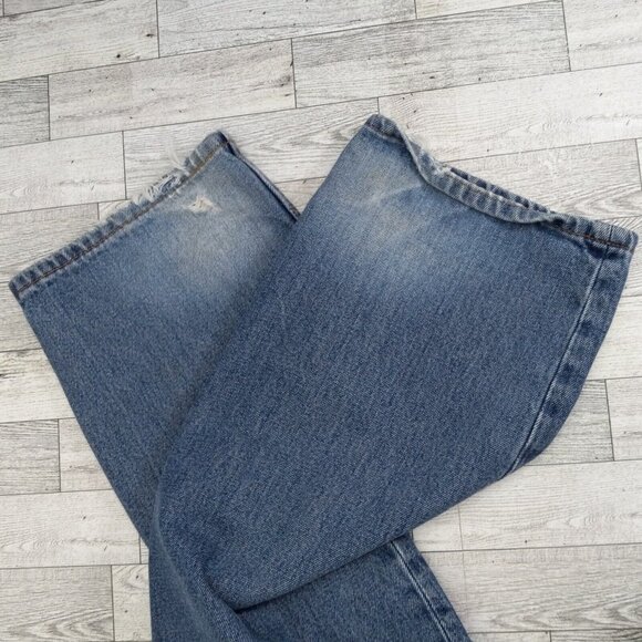 Levi's Jeans Men's Size 38x32 Tapered Leg 550 Denim Relaxed Fit Blue Work Pants - Picture 13 of 16